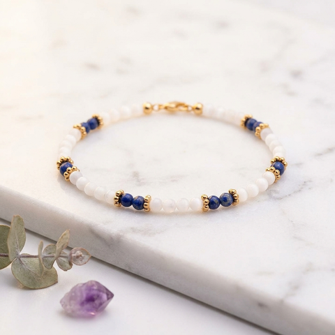 Bracelet Lapis Lazuli Nacre | MilAura