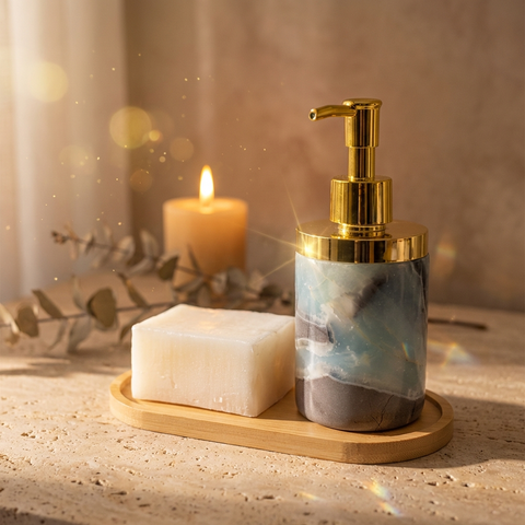 Distributeur Savon Amazonite