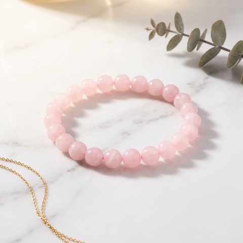 Bracelet Quartz Rose — Photo produit