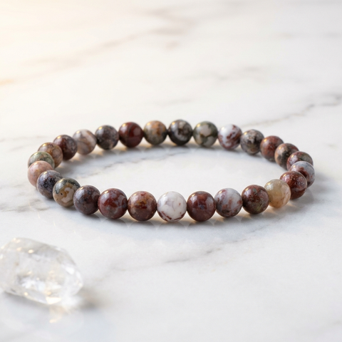 Bracelet Agate Crazy Lace — Photo produit