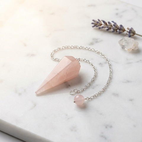 Pendule Quartz Rose — Photo produit