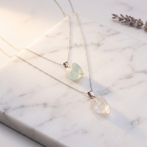 Pendentif Topaze Bleue — Photo produit