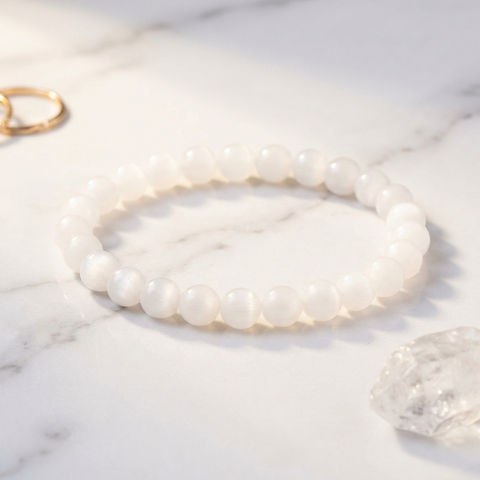 Bracelet Sélénite — Photo produit