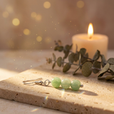 Boucles d'Oreilles Aventurine