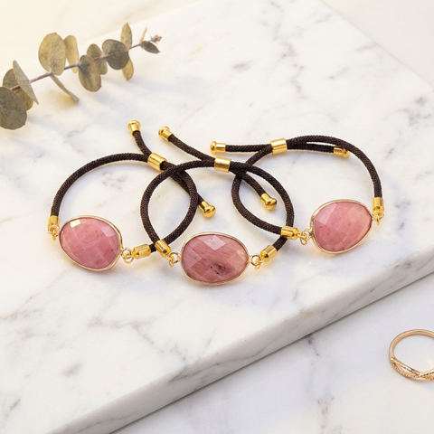 Bracelet Rhodonite — Photo produit