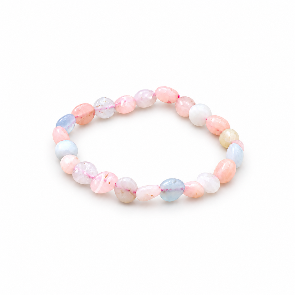 Écrin de Noël Équilibre, bracelet en béryls : Autre vue du bijou