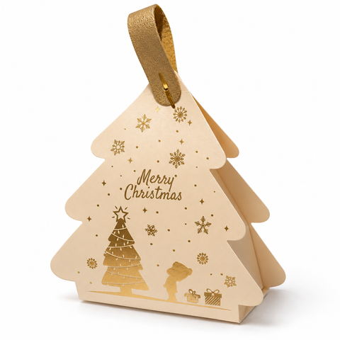 Écrin de Noël Équilibre, bracelet en béryls : Écrin fermé · studio