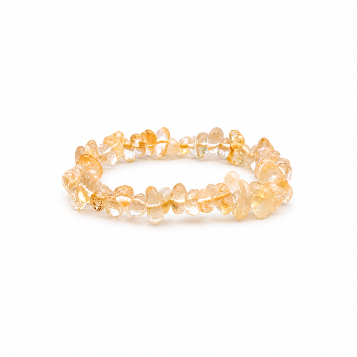 Écrin de Noël Énergie, bracelet en citrine chauffée : Le bijou