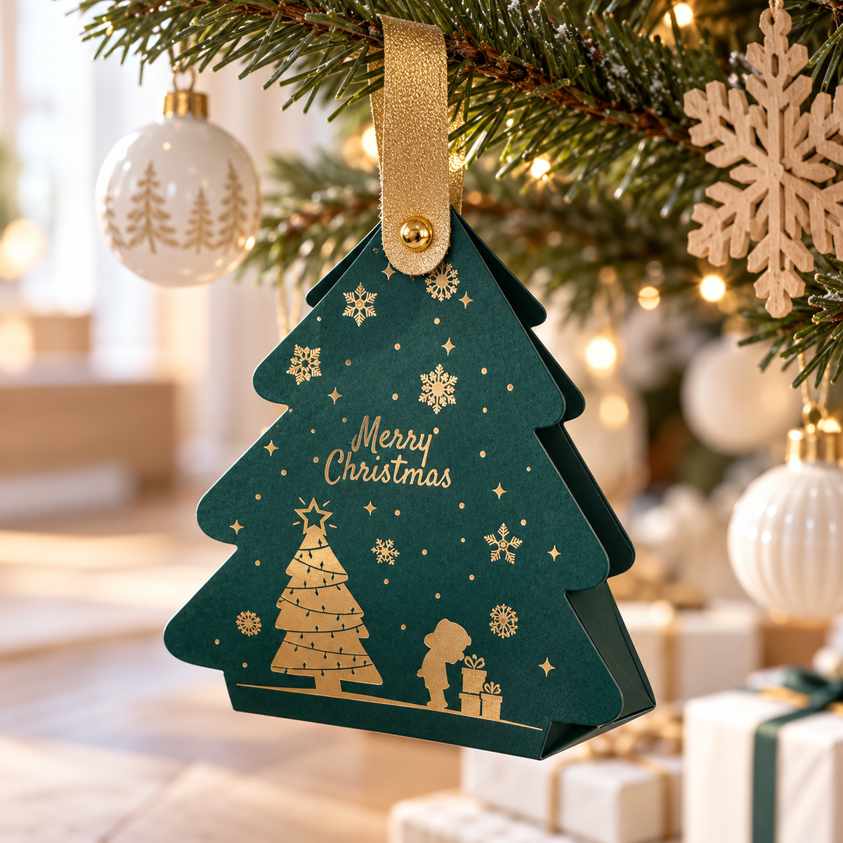 Écrin de Noël Clarté, bracelet en sodalite : La suspension