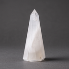 Forme minérale pyramidale en sélénite - 90 à 100 mm