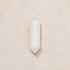 Accessoire minéral pointe biterminée en cristal de roche - 30 mm