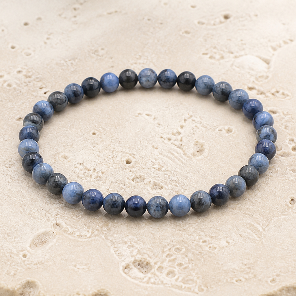 Bracelet en dumortiérite 6 mm