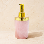 Distributeur de savon en quartz rose - 100 à 150 mm