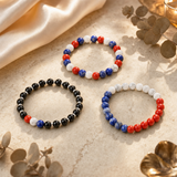 Bracelet supporter français bleu blanc rouge validé MilAura