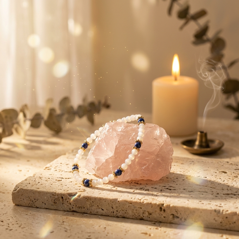 Bracelet Lapis Lazuli Nacre
