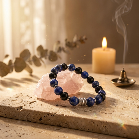Bracelet Lapis Lazuli Onyx