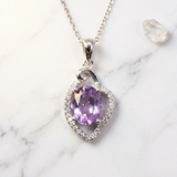 Pendentif Améthyste Argent | MilAura