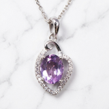 Pendentif Améthyste Argent | MilAura