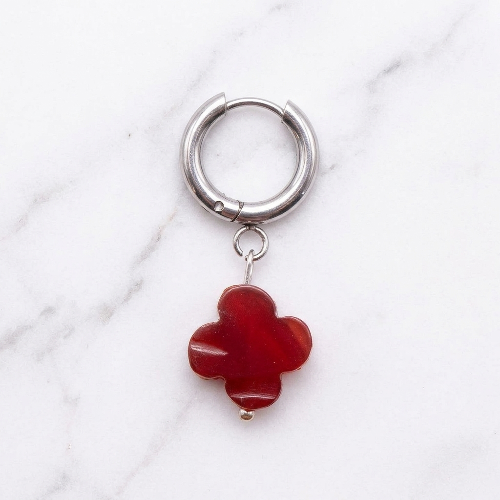 Boucles d'Oreilles Cornaline | MilAura