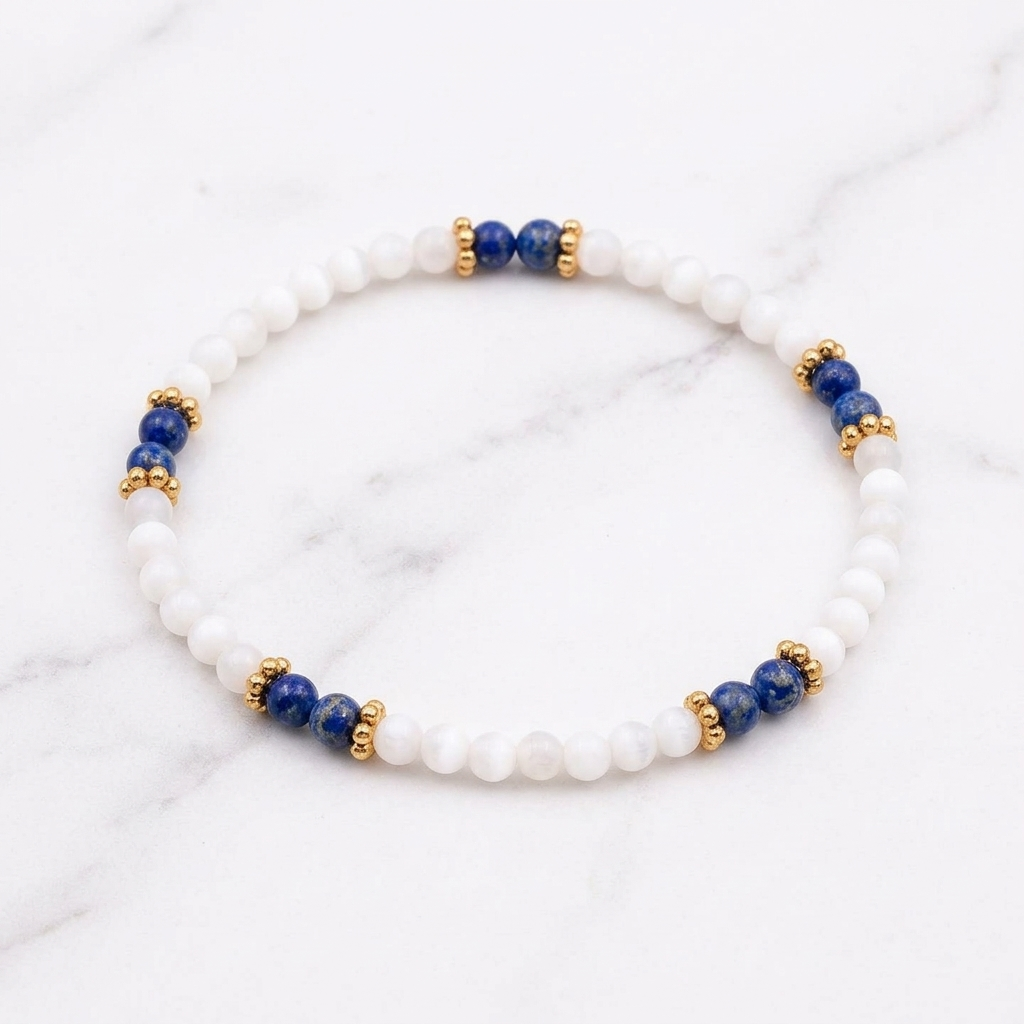 Bracelet Lapis Lazuli Nacre | MilAura