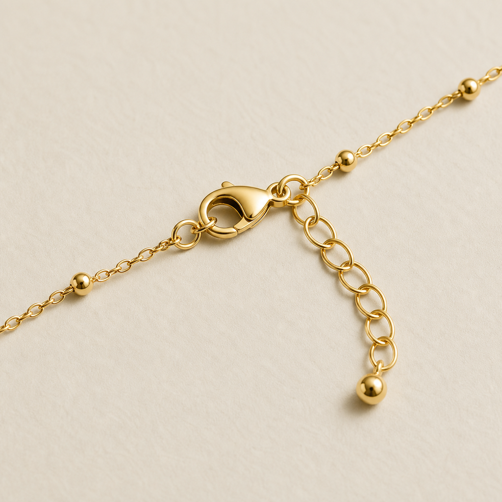 Fermoir et chaîne d'extension du bracelet