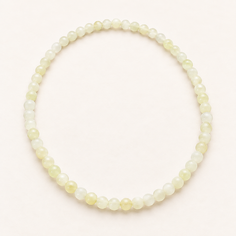 Collier en jade de Chine 6 mm - 45 cm