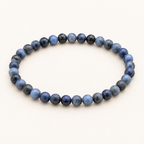 Bracelet en dumortiérite 6 mm