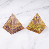 Pointe Améthyste — Photo produit sur marbre
