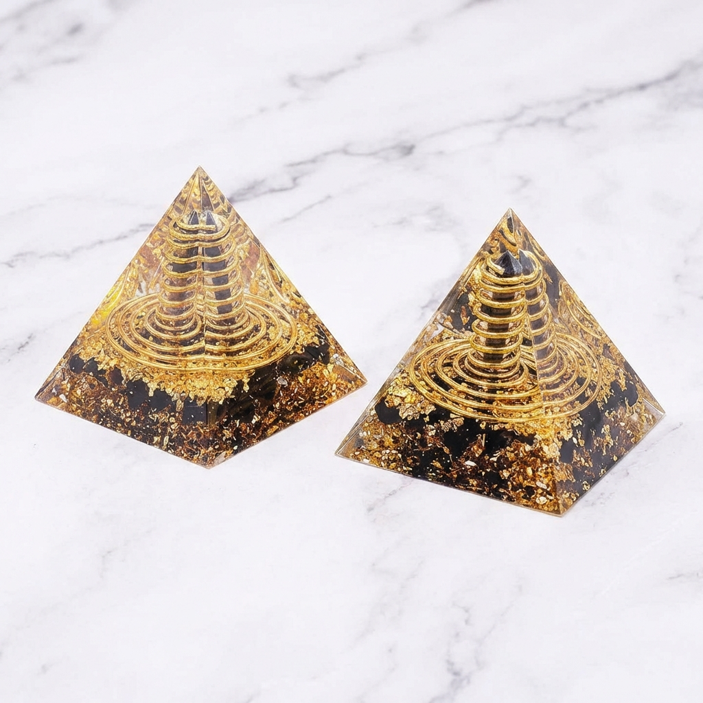 Pointe Obsidienne — Photo produit sur marbre