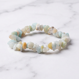 Bracelet Amazonite — Photo produit sur marbre