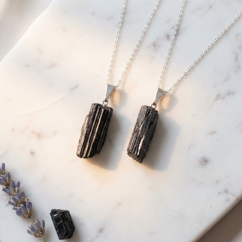 Pendentif Tourmaline Noire — Photo produit