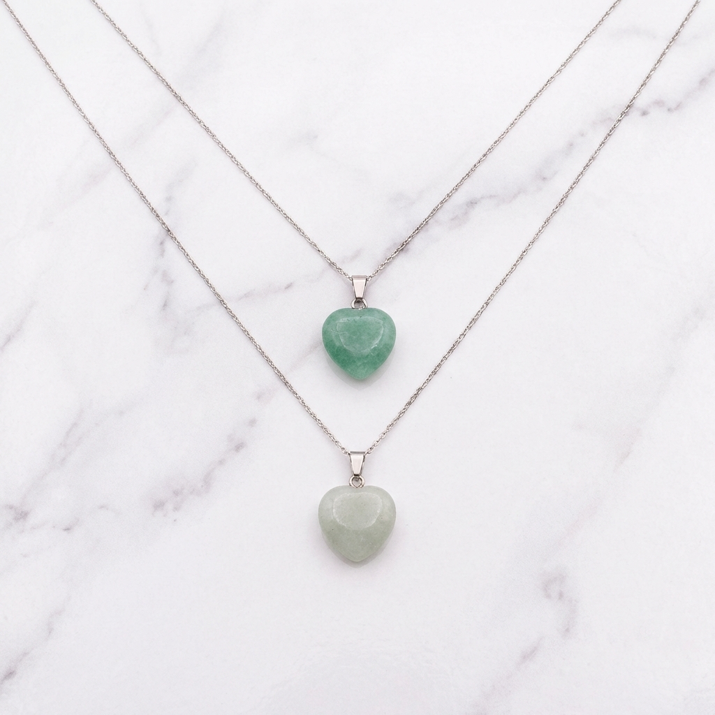 Pendentif Aventurine — Photo produit sur marbre