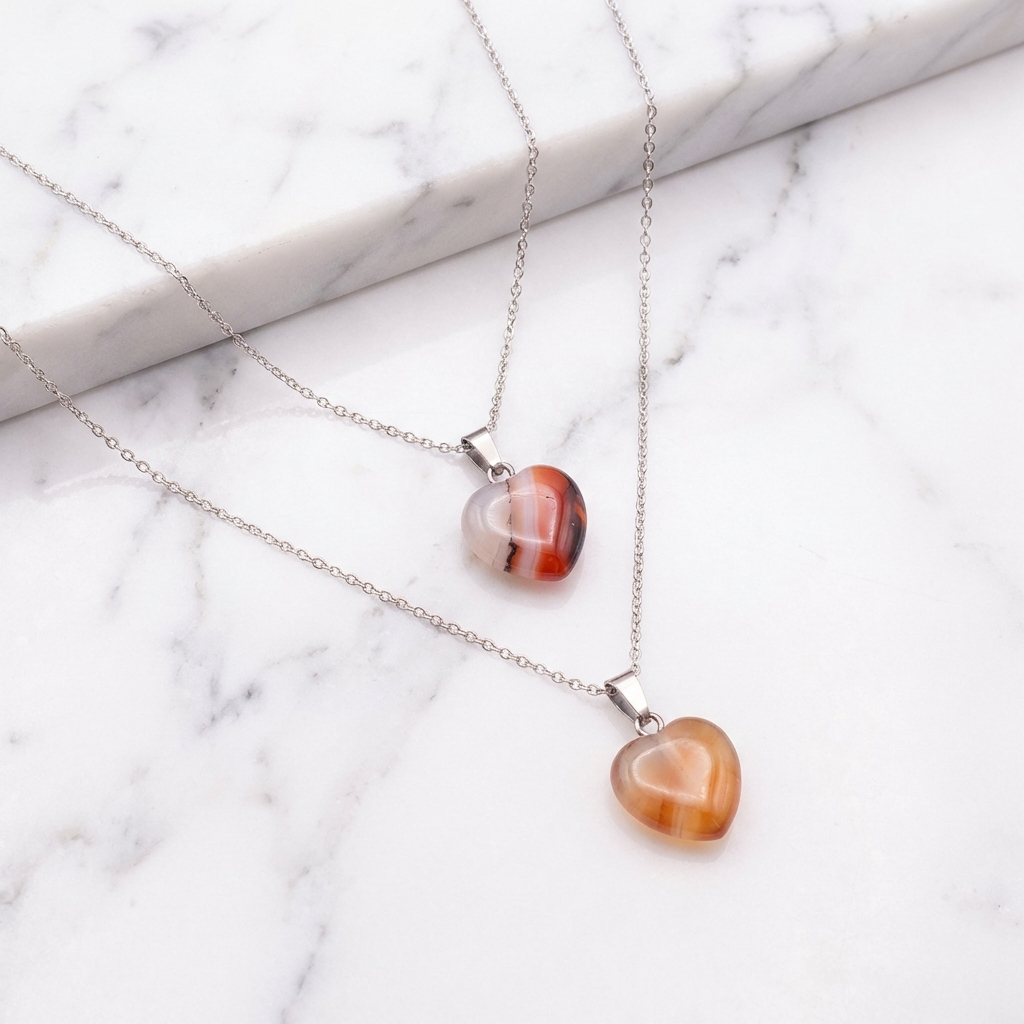 Pendentif Cornaline — Photo produit sur marbre