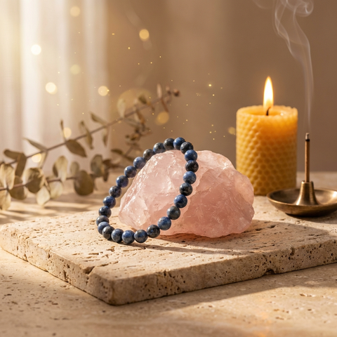 Bracelet Dumortiérite 6mm