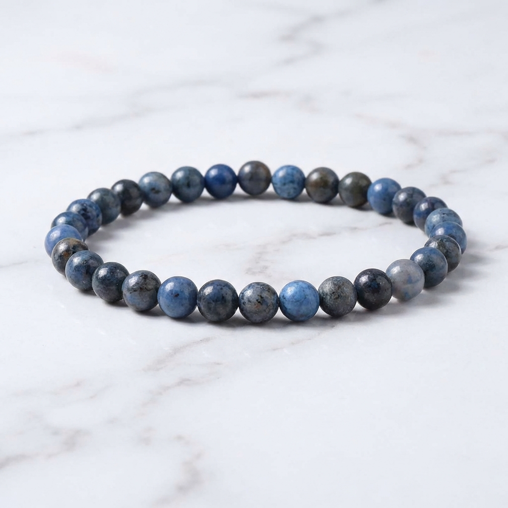 Bracelet Dumortiérite — Photo produit sur marbre