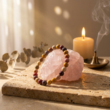 Bracelet Jaspe Mokaïte — Photo lifestyle MilAura