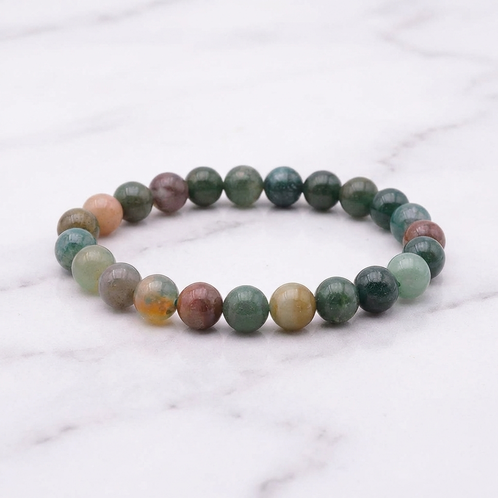 Bracelet Agate Indienne — Photo produit sur marbre
