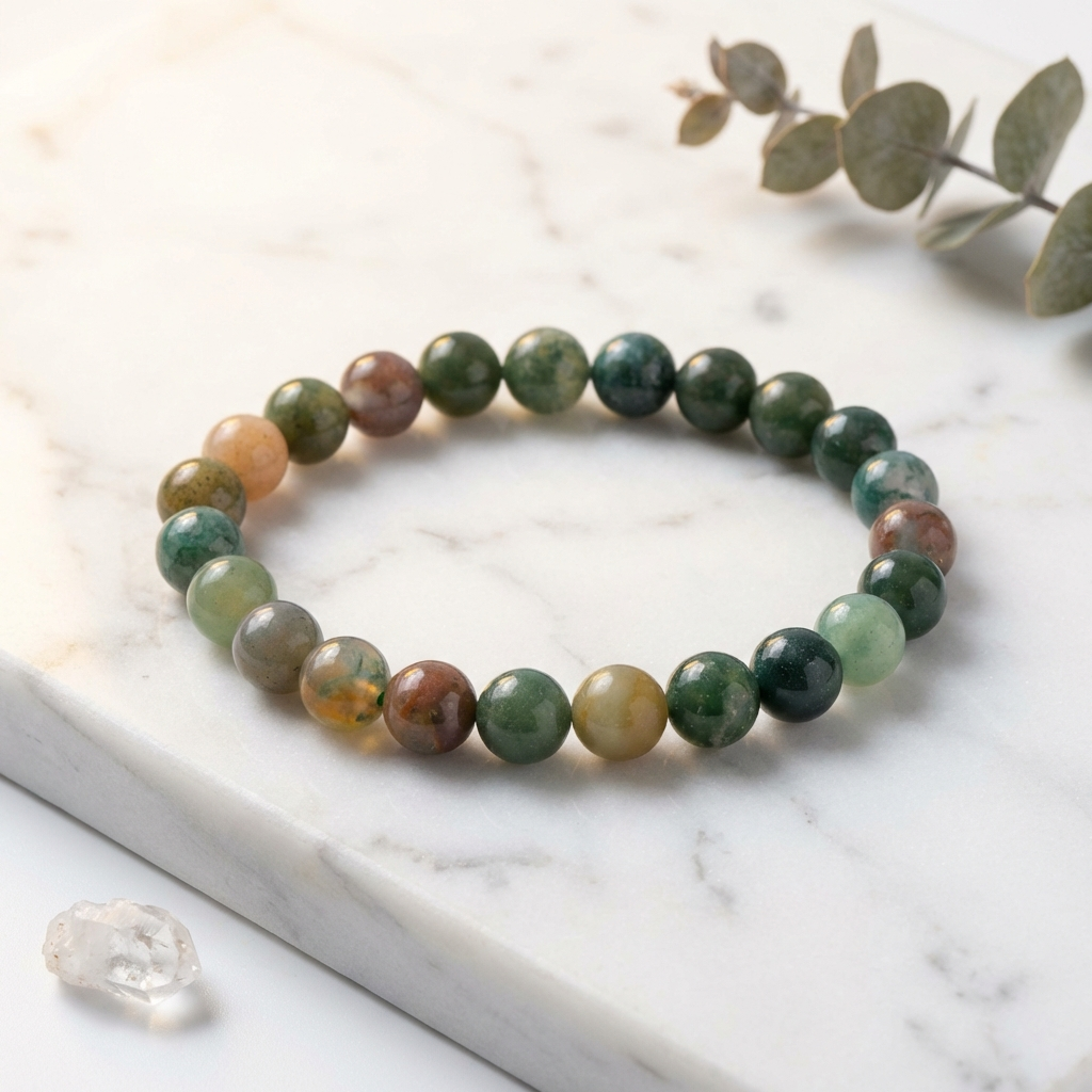 Bracelet Agate Indienne — Photo produit