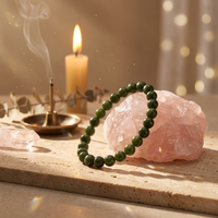 Bracelet Jade Néphrite 8mm