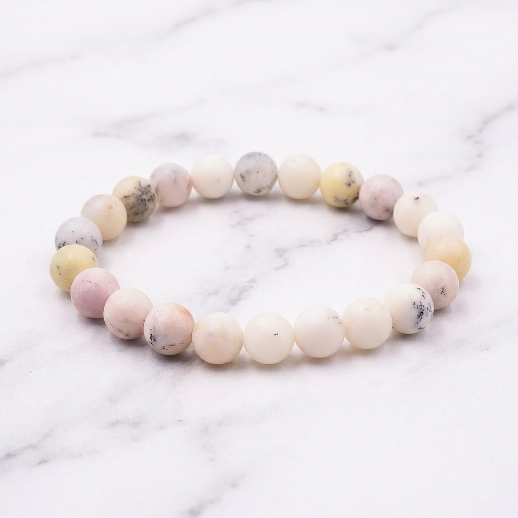 Bracelet Opale Dendrite — Photo produit sur marbre
