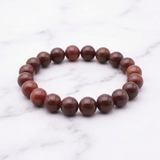 Bracelet Aventurine Rouge — Photo produit sur marbre