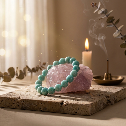 Bracelet Amazonite 12mm