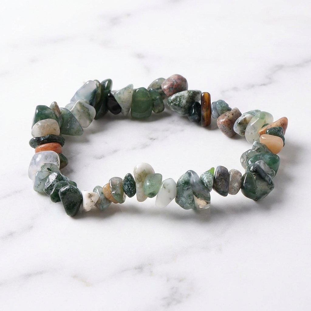 Bracelet Agate Indienne — Photo produit sur marbre