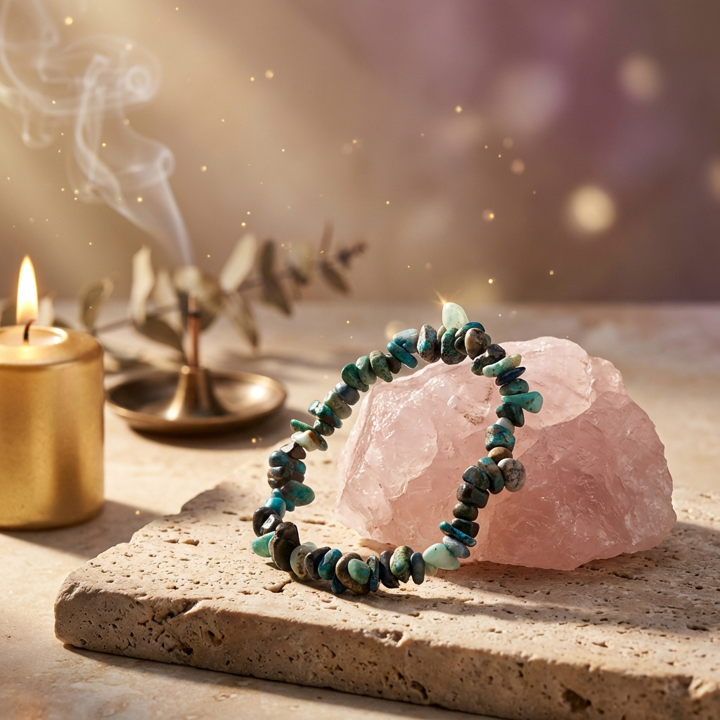 Bracelet Chrysocolle — Photo lifestyle MilAura