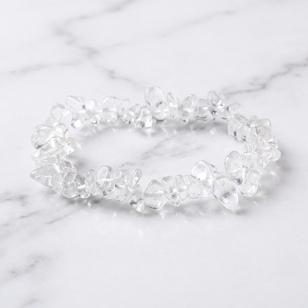 Bracelet Cristal de Roche — Photo produit sur marbre