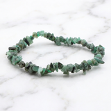 Bracelet Émeraude — Photo produit sur marbre