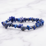 Bracelet Lapis-Lazuli — Photo produit sur marbre