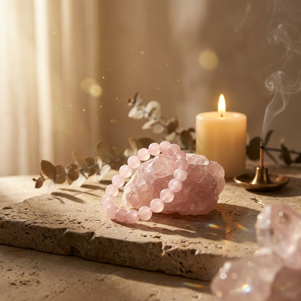 Bracelet Quartz Rose — Photo lifestyle MilAura