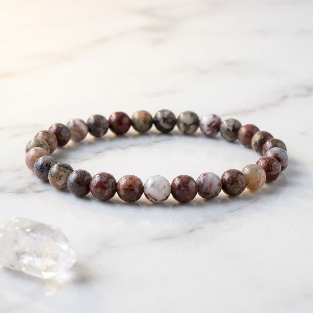 Bracelet Agate Crazy Lace — Photo produit