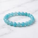 Bracelet Amazonite — Photo produit sur marbre